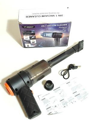 Mini Aspirador de Mano Potente Sin Cable Portátil