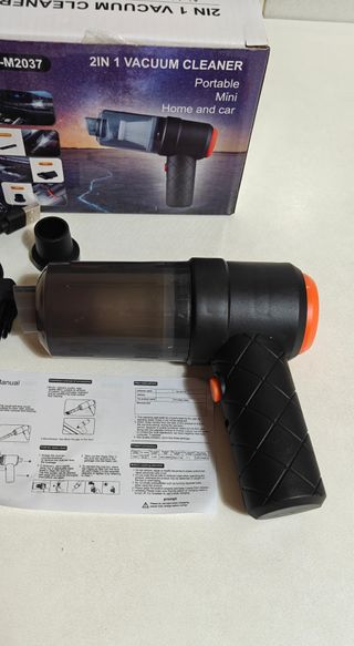 Mini Aspirador de Mano Potente Sin Cable Portátil