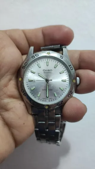 Reloj Casio MTP-1243D Hombre Plata