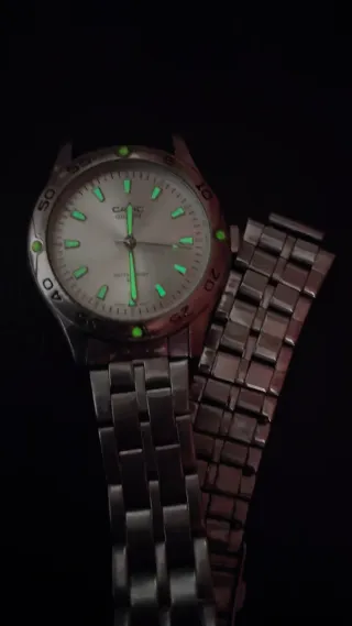 Reloj Casio MTP-1243D Hombre Plata