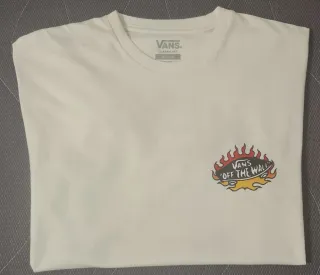 Camiseta Vans Hombre Blanca Edición Limitada!!