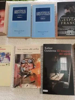 Libros ensayos, narrativa, novela negra, histórica