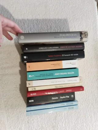 Libros ensayos, narrativa, novela negra, histórica