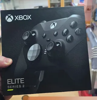 Mando Xbox Elite Series 2 negro. Mando premium.