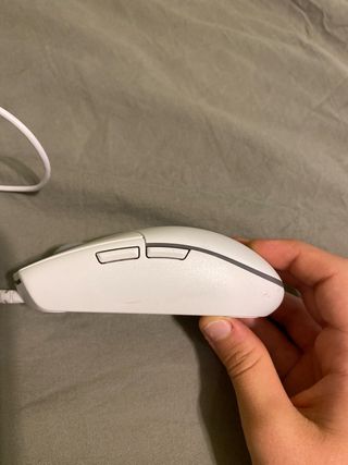 Ratón Gaming Logitech G102 Lightsync Blanco