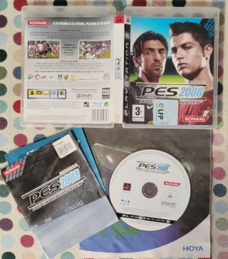 Lote 4 Videojuegos PS2 y PS3 PES