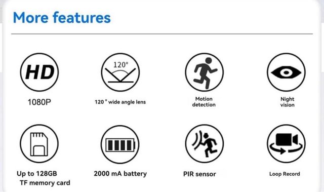 Mini Cámara Wifi IR-CUT Videocámara bolsillo