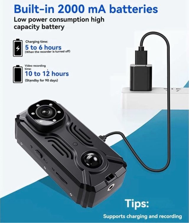 Mini Cámara Wifi IR-CUT Videocámara bolsillo