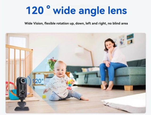 Mini Cámara Wifi IR-CUT Videocámara bolsillo