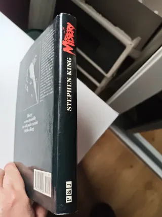 Misery de Stephen King tapa dura plaza y janes