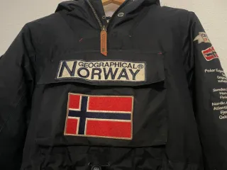 Abrigo Geographical Norway Negro