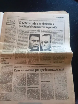 Periódico Cinco Días 31 Enero 1989