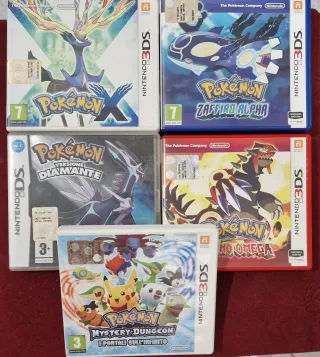 Pacchetto Giochi Video Nintendo DS Pokémon