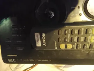 Amplificador Sony STR-DE445 con mandos dos unidade