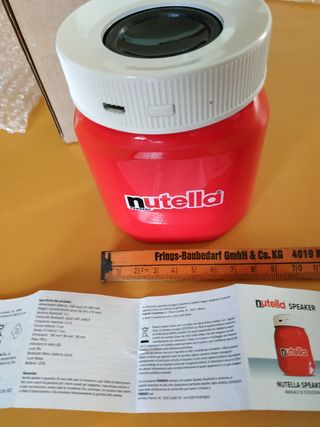 Nutella speaker Bluetooth