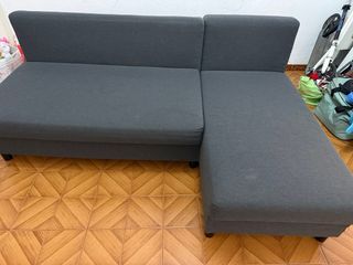 Sofá cama ÄLVDALEN gris