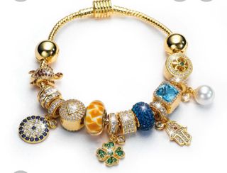 Pulsera Pandora Bañada en Oro  la pulsera armonia