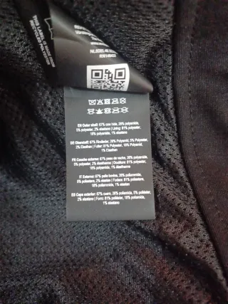 Cazadora Moto Mujer Rev'it Blanca/Negra Talla 38