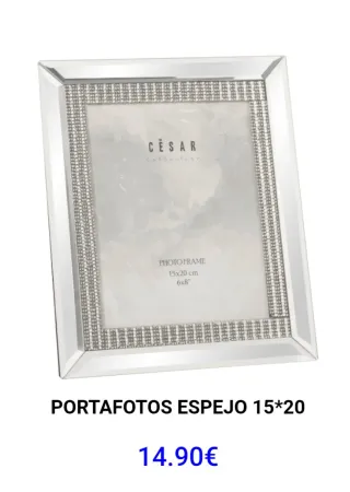 Marco de fotos Cesar 15x20 cm
