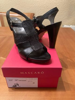 Sandalias Mascaró Piel Talla 38