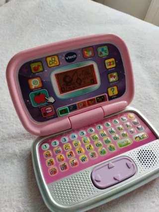 Ordenador infantil VTech rosa