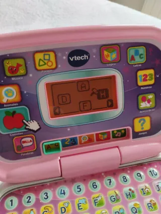 Ordenador infantil VTech rosa