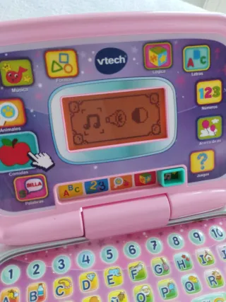 Ordenador infantil VTech rosa