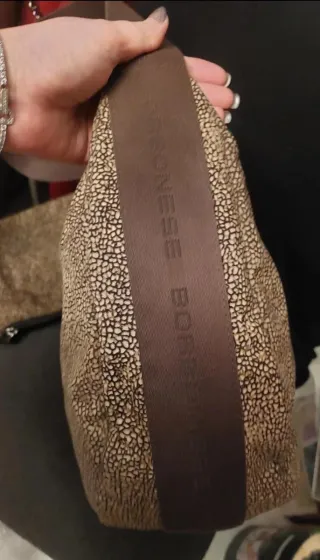 Borbonese Borsa con Pochette Beige/Marrone