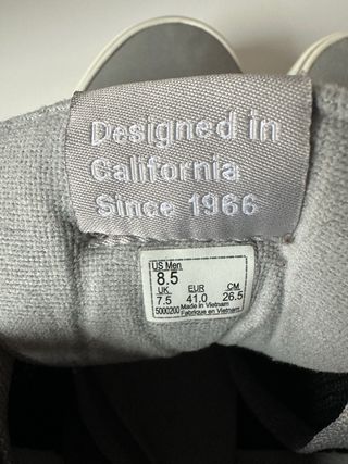 Vans Ward Stripe Talla 41 Gris