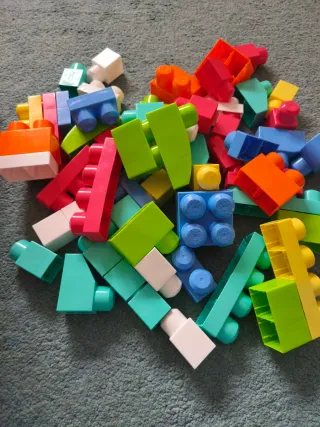 Mega Bloks Bolsa 60 Bloques colores