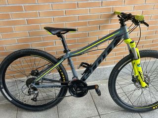 Bicicleta Montagna Scott 24 Grigio/Giallo