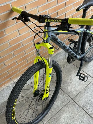 Bicicleta Montagna Scott 24 Grigio/Giallo