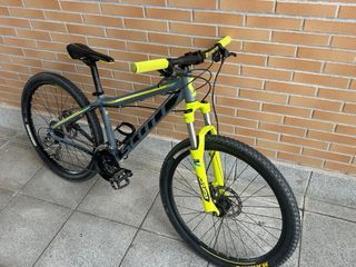 Bicicleta Montagna Scott 24 Grigio/Giallo