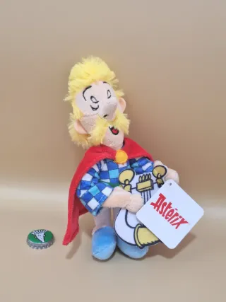 Lote Peluches Asterix y Obelix Originales