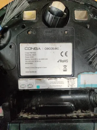 Robot Aspirador Conga 1790 Vital Cecotec