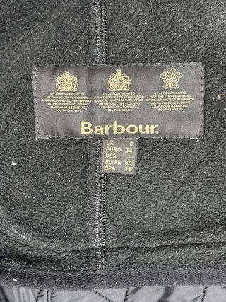 Chaqueta Barbour acolchada negra Talla S