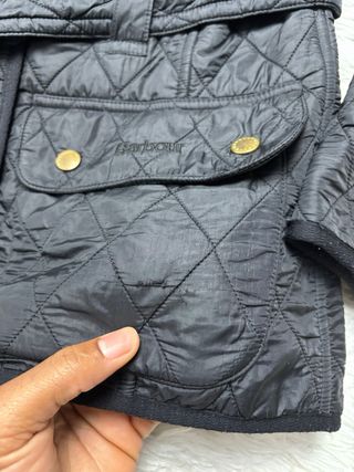 Chaqueta Barbour acolchada negra Talla S