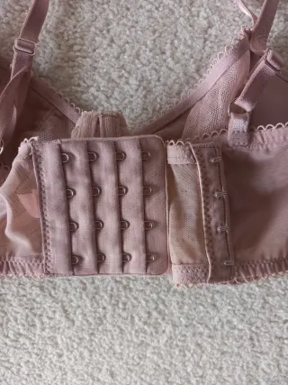 Reggiseno a balconcino rosa Victoria's Secret