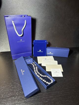collana Swarovski nuova con scatola
