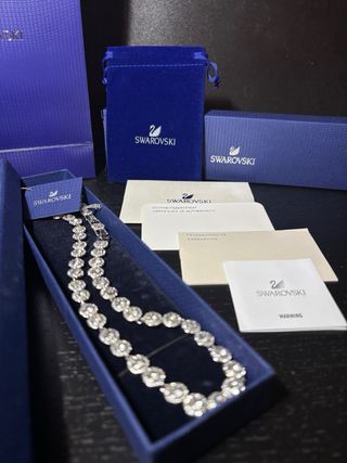collana Swarovski nuova con scatola