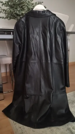 Abrigo Piel Ovino Negro