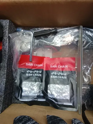 Mini motosierra eléctrica 6 pulgadas 21V