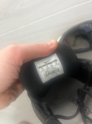 Zapatilla Nike Air Max Negra y Azul