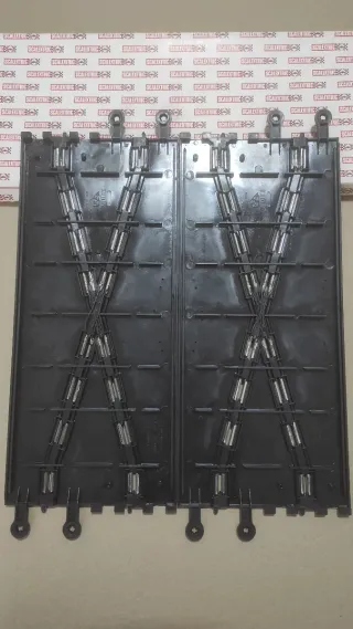 Scalextric Juego cambio de pista 2 tramos en caja