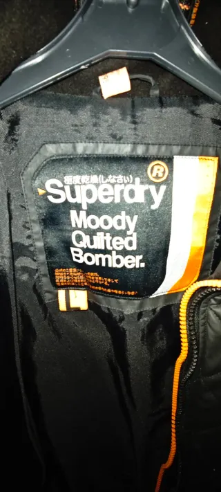 Chaqueta Superdry Negra Talla L