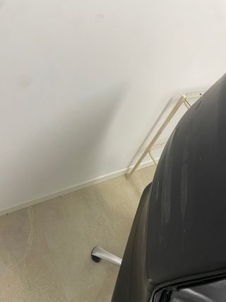 Silla de despacho negra. Para consulta o despacho