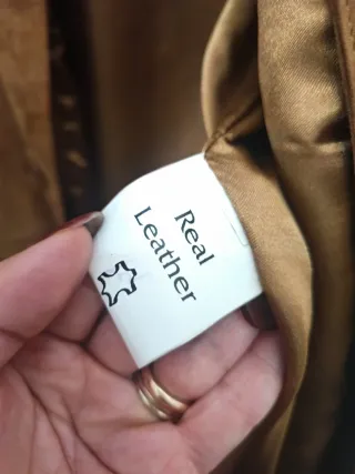 Giacca Vera Pelle Uomo Tg 50