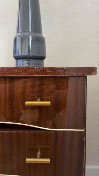 Conjunto Mesitas Noche y cómoda Vintage