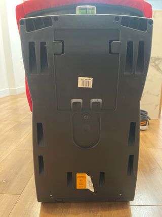 Silla de coche para bebé roja