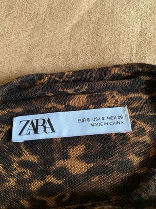 Jersey Zara Viscosa y Elástico Talla S